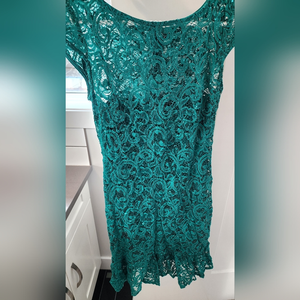 Green dress